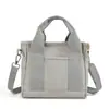 Bolso de lona de comercio exterior nuevo con gran capacidad y múltiples compartimentos, bolso de mano cruzado versátil y casual para el día a día y bolso de hombro para mujer