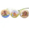 Porta-moedas Capivara Lata Redondo Carteira de Armazenamento Estudante Jardim de Infância Pequeno Presente Mini Armazenamento Criativo