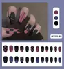 Uñas postizas europeas y americanas cortas, medianas y largas, tipo ataúd, ballet, parches de uñas, productos terminados en caja, se pueden diseñar con dibujos y muestras.