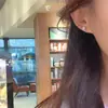 Novo conjunto de três peças de brincos de zircônia para mulheres com furos na orelha design requintado de nicho pequeno agulha S925 joias de cobre atacado