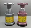 Mini muestreador redondo de 10 cm cuadrados muestreador medidor de peso en gramos muestreador pequeño cortador de prensa manual báscula electrónica