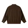 Ropa para Hombre Northbound 2026 Otoño Nueva Vintage Color Sólido Chaqueta de Trabajo para Hombre Tendencia Suelta Abrigo para Pareja