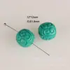 Turquesa Mineral Imitación Meiling Pixiu Cuentas Hebilla de Dragón Pulsera de Cuentas de Dragón Accesorios Culturales Vajra Estrella Luna Bodhi Accesorios