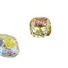 Decoraciones para Uñas Cuadradas de Fondo Puntiagudo, Pedrería para Uñas de Cristal K9 Blanco de Alta Calidad Brillante con Facetas Nido de Pájaro