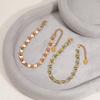 Nicho de moda de Corea del Sur estilo ins amor habitación pulsera de diamantes moda femenina personalidad simple acero de titanio joyería de mano de alta gama