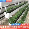 Bandeja de Cultivo Estéreo para Invernadero con Ranura de Drenaje, Estructura en A