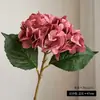 Pintura a Óleo de Alta Qualidade Hortênsia Flores Artificiais de Chão Flores de Seda Decoração de Quarto Casa Adereços de Fotografia Suprimentos de Casamento Flores Artificiais