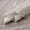 Tela de Camisola para Mujer con Textura, Tejido de Rayas de Algodón Imitación, 210g Poliéster Spandex Elástico, Primavera y Verano