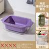 Cesta de Drenaje Extensible de Doble Capa Cesta para Verduras de Cocina Lavabo para Lavar Verduras Drenaje Hogar Sala de Estar Frutero Cesta de Drenaje para Fregadero