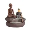 Fornilho de Aromaterapia com Refluxo de Areia Roxa Transfronteiriço Cerâmica Criativa Festival dos Fantasmas Yoga Caveira Caveira Demônio Artesanato de Aromaterapia com Refluxo