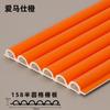 Fabricante Venta al por mayor Fibra de Bambú Cartón Corrugado Tablero de Rejilla Semicircular Pared de Fondo Curva para Interiores Panel de Pared Decorativo de PVC