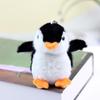 Peluche de 4 pulgadas al por mayor pingüino colgante pequeño llavero colgante muñeca máquina muñeca de pingüino pequeño regalo para niños