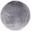 Alfombra de Felpa Redonda de Lana para Ventana Abuhardillada, Alfombrilla Rosa para Piso, Fabricante Transfronterizo Amazon, para Dormitorio, Sala de Estar, Mesita de Noche