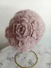 Novo Chapéu de Crochê Retrô Pura Artesanato Manual Chapéu de Crochê Transfronteiriço Cor Sólida Pura Artesanato Manual Inverno Quente Cobertura de Cabeça Chapéu