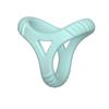 Anel Masculino de Silicone Líquido Shark Anel de Prepúcio Anel de Prepúcio Anel Peniano Produtos para Adultos Saída de Fábrica