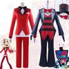 Comercio de Agua del Norte Posada del Infierno Lucifer Alastor Cosplay Charli Morningstar Conjunto Completo Lucifer Cosplay