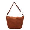 Bolso Tote de Viajero de Gran Capacidad 2025 Verano Nuevo Moderno Simple Moda Bolso Elegante Bolso Cruzado para Estudiante Universitaria