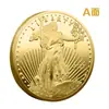 Moneda de la Estatua de la Libertad Americana 2025 Moneda Conmemorativa de la Estatua de la Libertad Cabeza de Águila Diosa Medalla Conmemorativa Comercio Exterior Transfronterizo