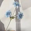 Flores de Lirio Artificiales de 3 Cabezas para Decoración de Techo de Salón de Bodas, Flores Artificiales de Techo Alto para Decoración de Arreglo Floral en Jarrón para el Hogar