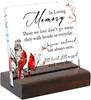 Nuevos Productos Transfronterizos Más Vendidos Pájaro Rojo Amor Acrílico Regalos para Mejores Amigas y Amigos Manualidades Caseras Adornos