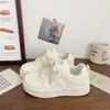 Zapatillas de Entrenamiento Alemanas de Suela Gruesa con Bloques de Color para Mujer 2026 Nuevas Primavera/Otoño Deportivas Casuales Zapatos Forrest Gump Zapatos Blancos Zapatos de Papá
