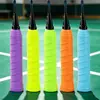 Cubierta para empuñadura de raqueta de bádminton, alta elasticidad, a prueba de golpes, absorbente de sudor, empuñadura de silicona para mano, disponible en múltiples colores, protector de muñeca deportivo
