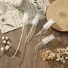 Cabeça de spray transparente totalmente plástica, cabeça de bomba de névoa fina, frasco de refil de perfume, cabeça de spray de reposição, acessórios de material de embalagem cosmética
