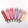 Nuevo Correa Ancha de 3.8cm Colorida Degradada Engrosada para Hombro Único Cruzada Larga Accesorios de Bolso para Mujer Correa Transfronteriza