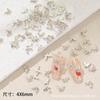 Nova Joia para Nail Art Transfronteiriça Borboleta Pequena Borboleta de Diamante Marquise Mini Zircônia Cristal Joia de Unha Usável Fábrica de Nail Art