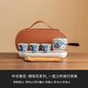 Olla lateral de cerámica con diseño de flor de Xiangyang de fábrica para juego de té, Camping al aire libre, Viaje, Juego de té, Tetera portátil, Bolsa de almacenamiento