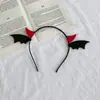 2026 Nuevo Sombrero de Mago Calabaza de Halloween Diadema Festival Broma Divertida Goma para el Cabello Lado Calavera Pinza para el Cabello Accesorios para el Cabello