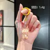 Llavero Creativo Transparente de Rana Bebé Colgante para Bolso Llavero de Regalo Regalo para Mejor Amigo Venta al por Mayor