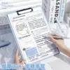Tabla Portadocumentos A4 para Estudiantes de Secundaria, Bloc de Escritura para Exámenes, Carpeta Portadocumentos de Papel de Prueba Engrosado de Oficina de Alta Calidad, Venta al por Mayor
