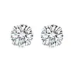 Pendientes de botón de plata pura S999 para mujer, temperamento de día, Corea del Sur, personalidad, moda, simples, creativos, estilo hipster, pendientes para perforación de oreja, joyería