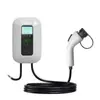 Estándar Nacional Vehículo de Nueva Energía Hogareño 7 Agujeros 220V CA 32A Pilar de Carga 7kW Pilar de Carga Monofásico