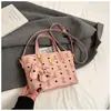 Bolsa Cesta Tote Estampada da Moda para Mulheres 2026 Nova Elegante Versátil Bolsa de Ombro de Nicho Fofa Bolsa Transversal