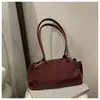 Comércio Exterior Bolsas Europeias e Americanas da Moda para Mulheres 2026 Novo Estilo Simples Versátil Bolsa de Ombro High-End Casual para o Dia a Dia Bolsa de Braço