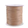 Cordón Redondo Encapsulado Coreano de 0.5mm2mm3mm Cuerda de Cera Ecológica para Manualidades Cinta Trenzada Negra de Cuerda Encapsulada Hilo Encapsulado Collar