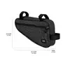 Bolsa de bicicleta directa de fábrica, bolsa de almacenamiento de bicicleta de gran capacidad, bolsa para manillar, bolsa de almacenamiento para bicicleta de montaña, bolsa de ciclismo