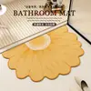 Alfombrilla de baño de flores de lodo de diatomeas, absorbente de agua, antideslizante, para entrada de baño, inodoro, ducha, alfombrilla para pies, estilo nuevo 2026