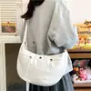 Bolsa Leve de Nylon Popular Deste Ano Feminina 2026 Nova Tendência Versátil de Ombro Cruzado Bolsa para o Dia a Dia Bolsa Dumpling