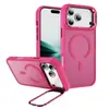 Adecuado para funda de iPhone 17, Lujo Ligero, Tacto de Piel de Gama Alta, Soporte Magnético Invisible para Lente, Personalización de Funda para iPhone