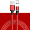 Linha de dados de sucção magnética de carregamento super rápido, cabeça de ímã forte, linha de carregamento rápido de 3A para Huawei Apple Android typc