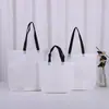 Bolsa de Mano de Tejido No Tejido de Moda para Tienda de Ropa, Bolsa 3D para Abrigos y Chaquetas de Plumas, Bolso Engrosado con Logo