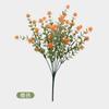 Em estoque Amazon flor artificial flor artificial ao ar livre flor artificial decoração para casa proteção UV plástico arbusto verde