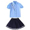 Uniforme Escolar Infantil para Alunos do Ensino Fundamental Conjunto Esportivo de Verão Duas Peças para Meninos e Meninas Roupas da Turma do Primeiro Ano Roupas de Jardim de Infância