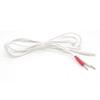Dc2.35 Áudio para Um para Dois 2.0 Pino de Eletrodo Linha de Fisioterapia 2.0 Pino de Duas Cores Linha de Eletrodo Linha de ECG