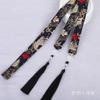 Accesorios Hanfu con falda larga, accesorios para el cabello, banda para el cabello estilo chino para mujer, disfraz de estilo antiguo, tocado de cinta larga roja