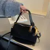 Nuevo Bolso de Mujer 2026 Bolso de Mano Bolso de Mano para Mujer Bolso Cruzado de Hombro Único Estilo Coreano Bolso con Bloques de Color para Mujer