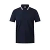 Playeras Polo Personalizadas de Talla Grande, Playeras Transfronterizas, Ropa de Trabajo, Playeras Culturales, Logo Bordado, Ropa de Trabajo de Manga Corta con Cuello, Hecho a Medida